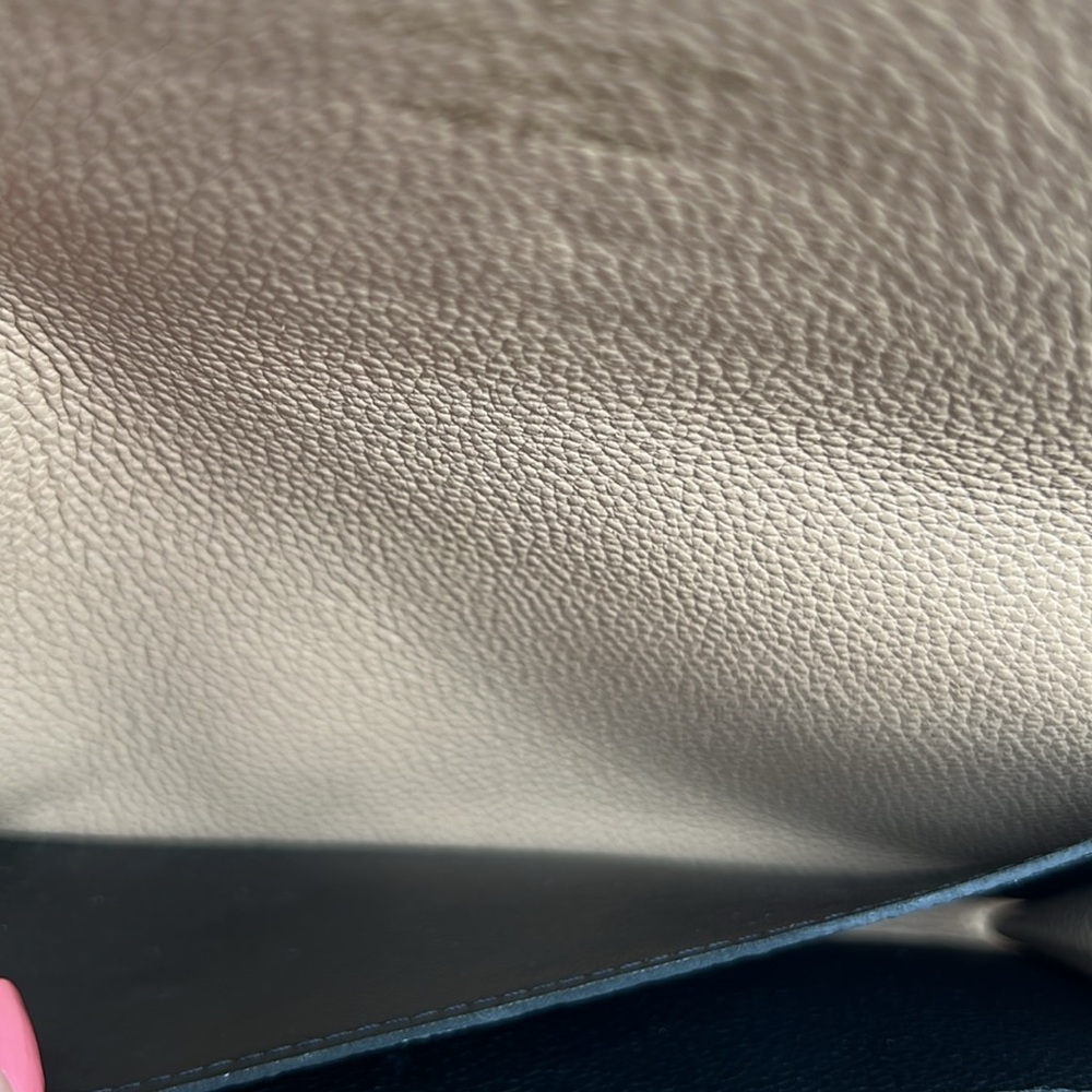 Louis Vuitton 2016 MONOGRAM EMPREINTE Leather Emilie Black Wallet Box & Dust bag - Picture 10 of 17
